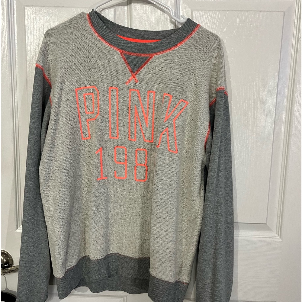 Victoria’s Secret Pink Sweatshirt rare Size Medium $85 OBO